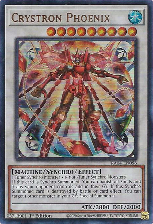 Crystron Phoenix [RA04-EN058] Ultra Rare | Enigma On Main