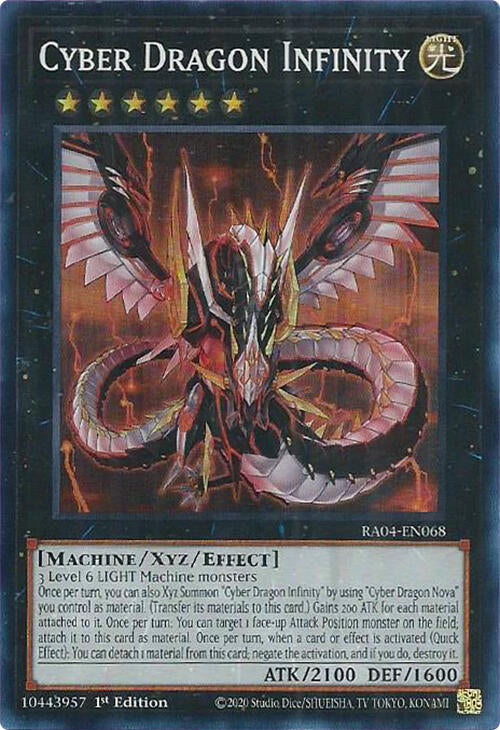 Cyber Dragon Infinity [RA04-EN068] Super Rare | Enigma On Main