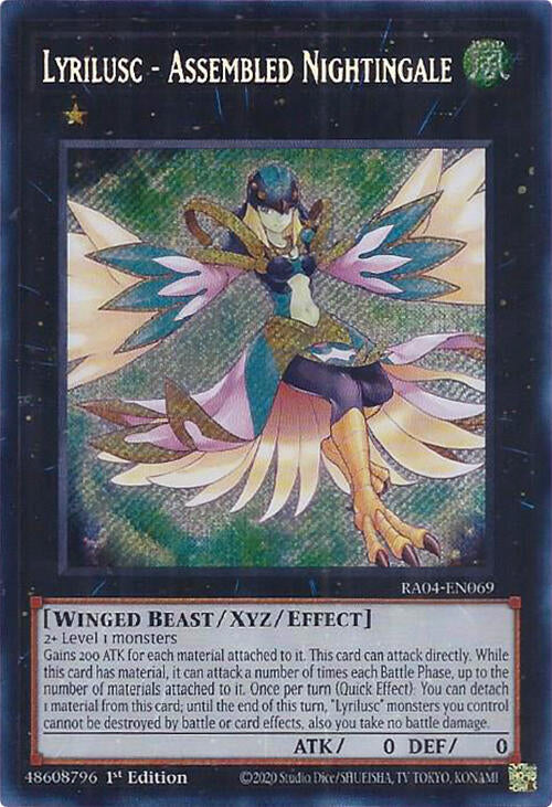 Lyrilusc - Assembled Nightingale [RA04-EN069] Secret Rare | Enigma On Main