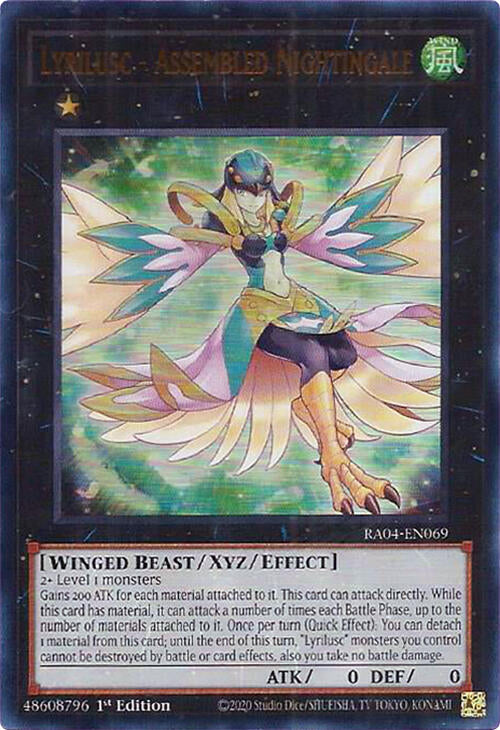 Lyrilusc - Assembled Nightingale [RA04-EN069] Ultra Rare | Enigma On Main