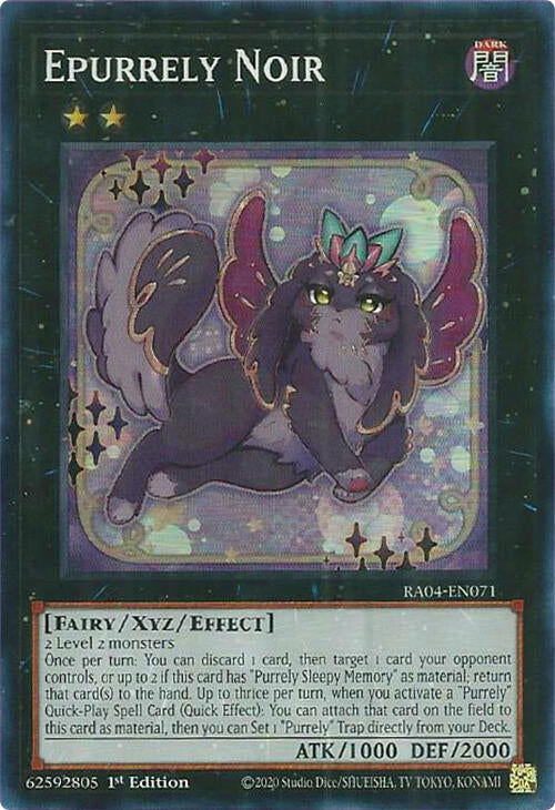Epurrely Noir [RA04-EN071] Super Rare | Enigma On Main