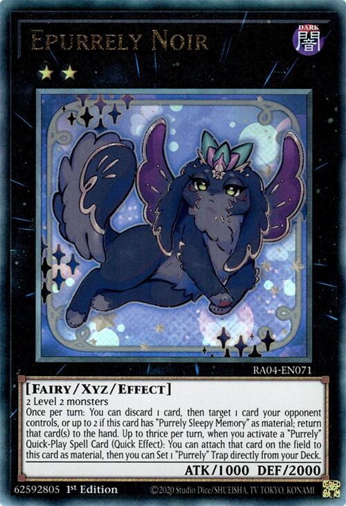 Epurrely Noir [RA04-EN071] Prismatic Ultimate Rare | Enigma On Main