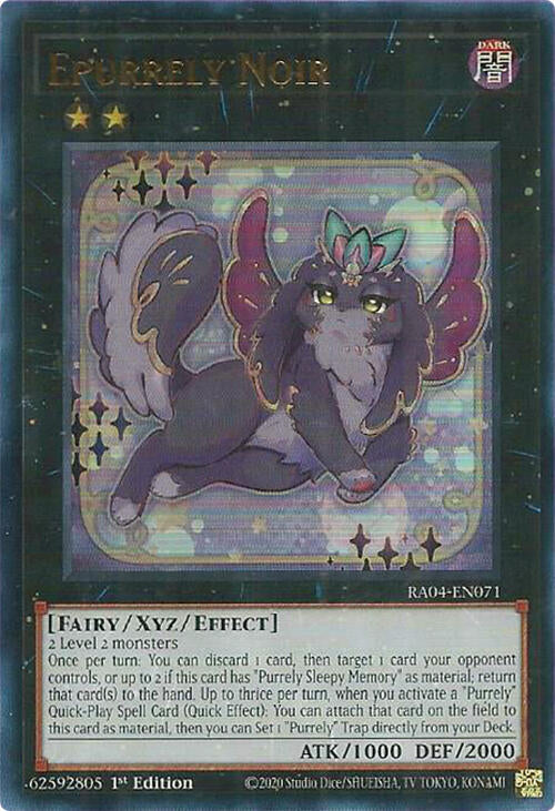 Epurrely Noir [RA04-EN071] Ultra Rare | Enigma On Main