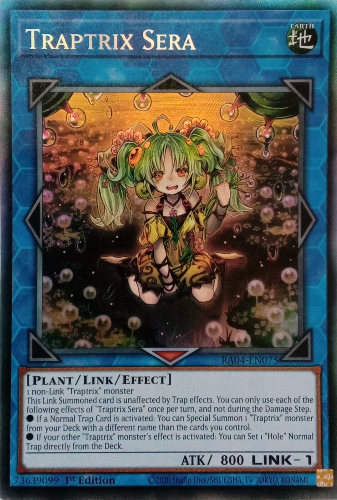Traptrix Sera [RA04-EN075] Prismatic Collector's Rare | Enigma On Main
