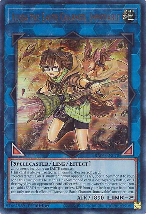 Aussa the Earth Charmer, Immovable [RA04-EN078] Ultra Rare | Enigma On Main