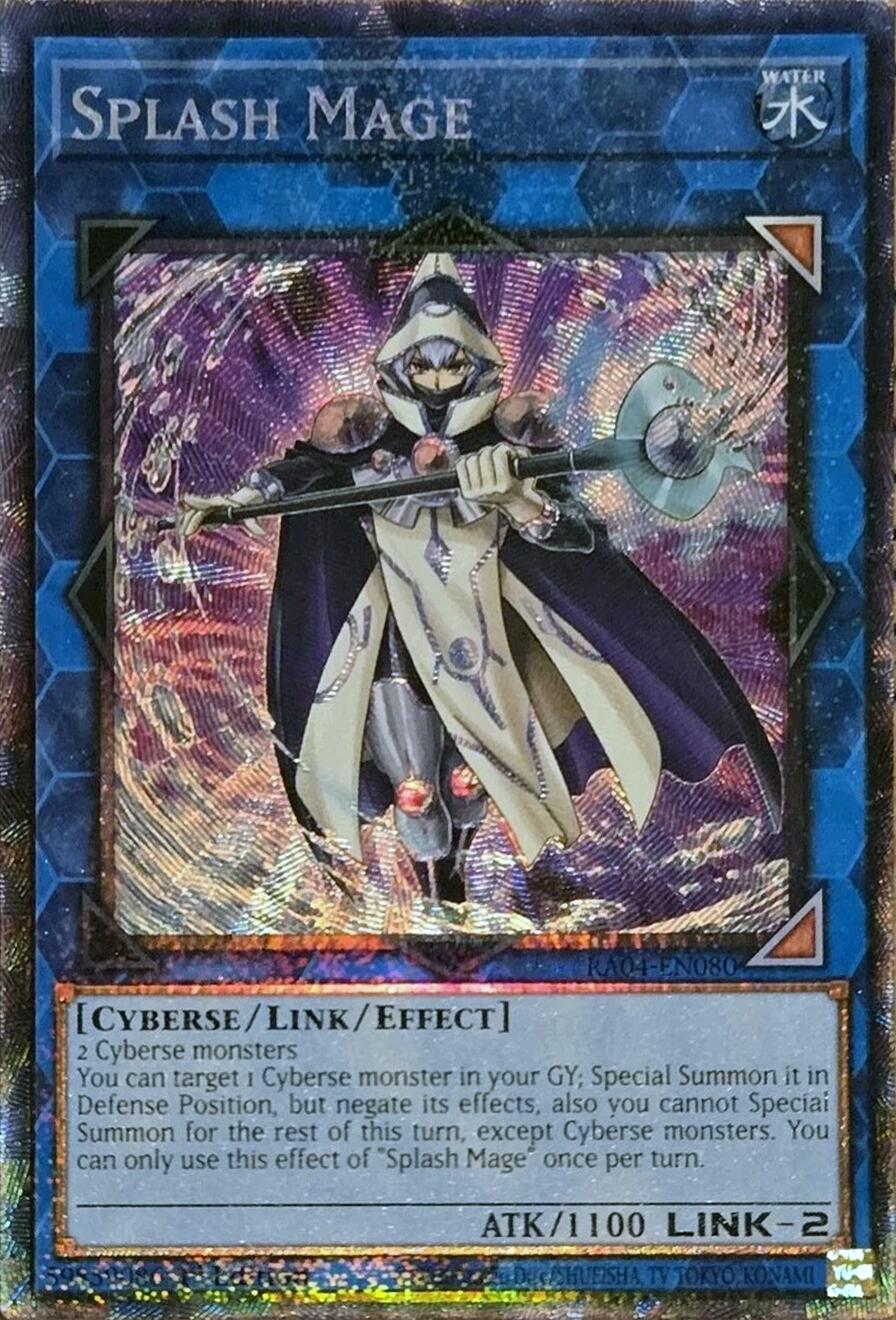 Splash Mage [RA04-EN080] Prismatic Collector's Rare | Enigma On Main