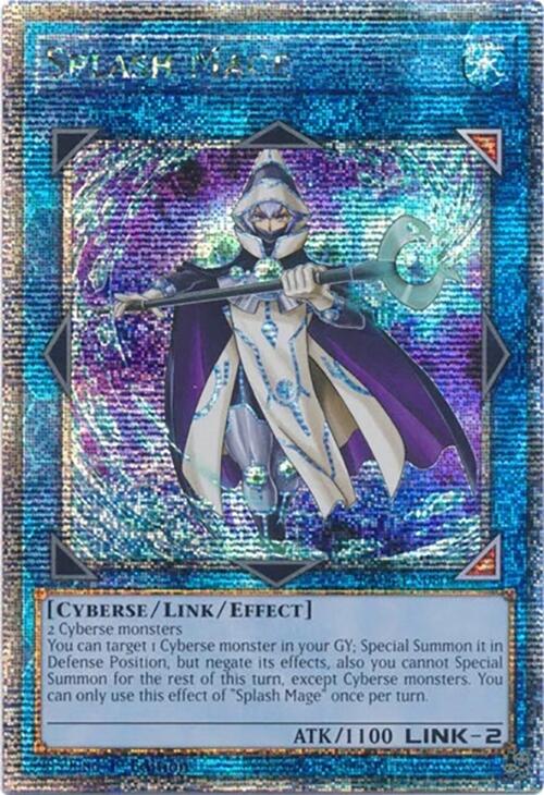 Splash Mage [RA04-EN080] Quarter Century Secret Rare | Enigma On Main