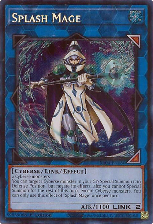 Splash Mage [RA04-EN080] Secret Rare | Enigma On Main