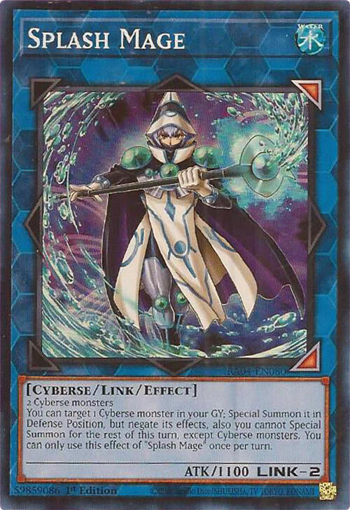 Splash Mage [RA04-EN080] Super Rare | Enigma On Main