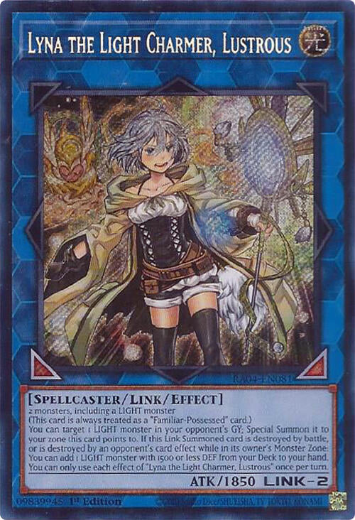 Lyna the Light Charmer, Lustrous [RA04-EN081] Secret Rare | Enigma On Main