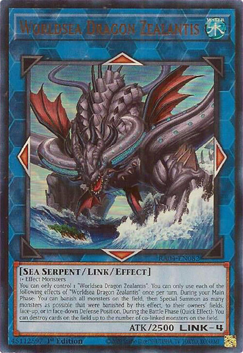 Worldsea Dragon Zealantis [RA04-EN082] Ultra Rare | Enigma On Main