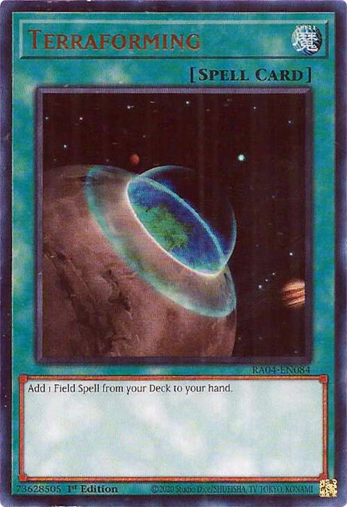Terraforming [RA04-EN084] Ultra Rare | Enigma On Main