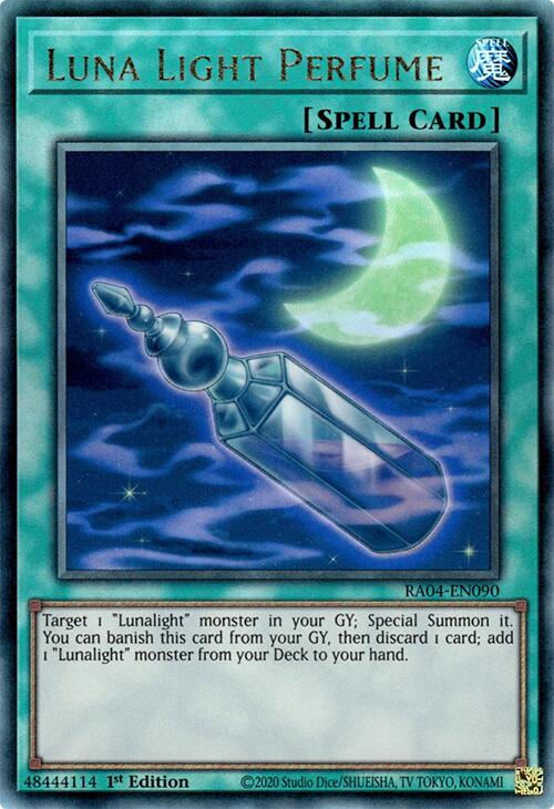 Luna Light Perfume [RA04-EN090] Prismatic Ultimate Rare | Enigma On Main