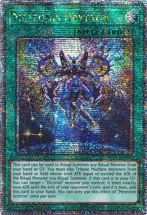 Meteonis Drytron [RA04-EN096] Quarter Century Secret Rare | Enigma On Main