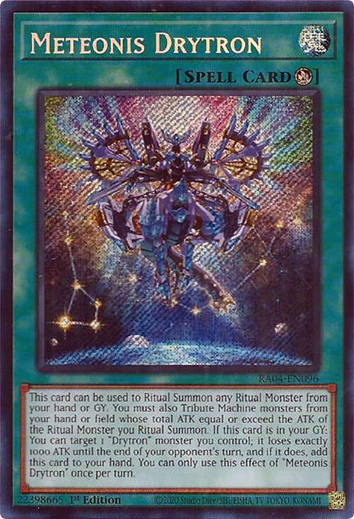Meteonis Drytron [RA04-EN096] Secret Rare | Enigma On Main