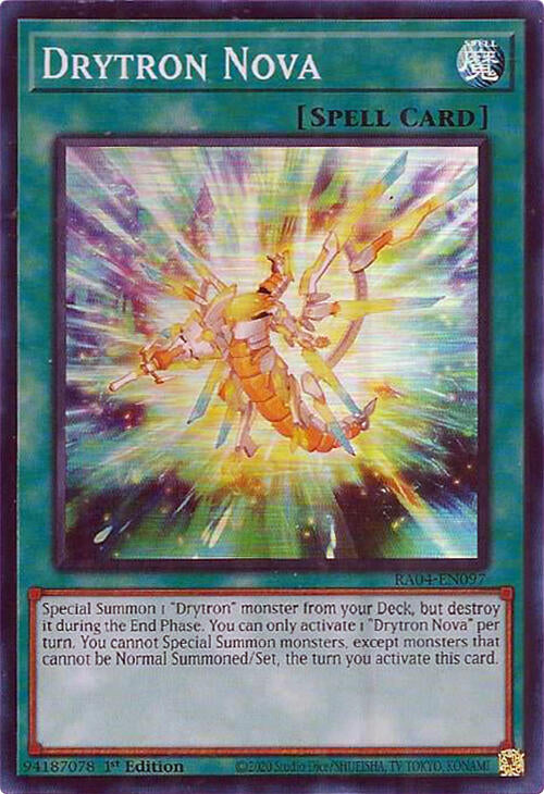 Drytron Nova [RA04-EN097] Super Rare | Enigma On Main