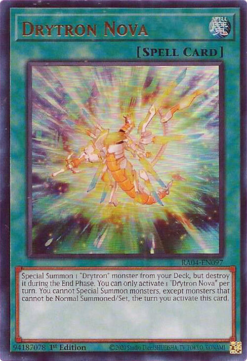 Drytron Nova [RA04-EN097] Ultra Rare | Enigma On Main