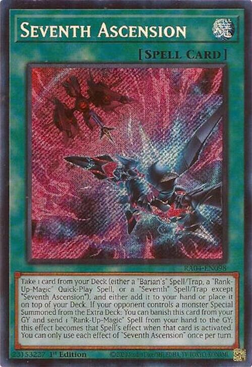 Seventh Ascension [RA04-EN098] Secret Rare | Enigma On Main