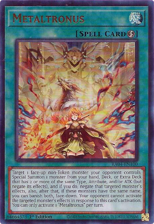 Metaltronus [RA04-EN100] Ultra Rare | Enigma On Main