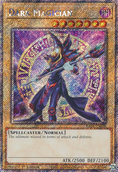 Dark Magician (8th Art) [RA04-EN106] Platinum Secret Rare | Enigma On Main