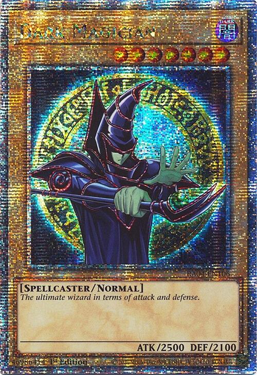 Dark Magician (9th Art) [RA04-EN106] Quarter Century Secret Rare | Enigma On Main