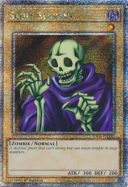 Skull Servant [RA04-EN110] Quarter Century Secret Rare | Enigma On Main