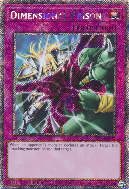 Dimensional Prison [RA04-EN132] Platinum Secret Rare | Enigma On Main