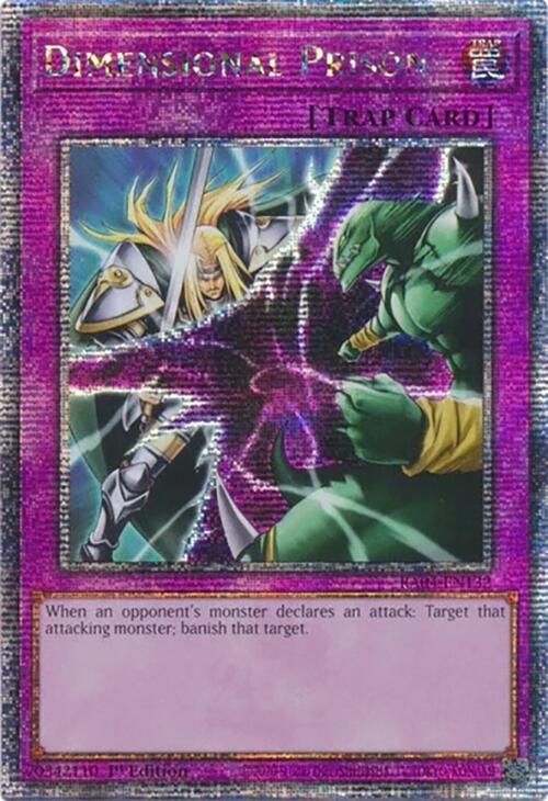 Dimensional Prison [RA04-EN132] Quarter Century Secret Rare | Enigma On Main