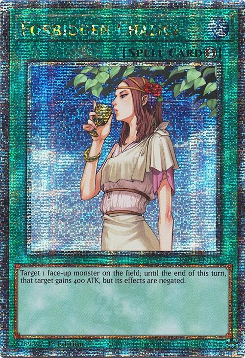 Forbidden Chalice [RA04-EN137] Quarter Century Secret Rare | Enigma On Main