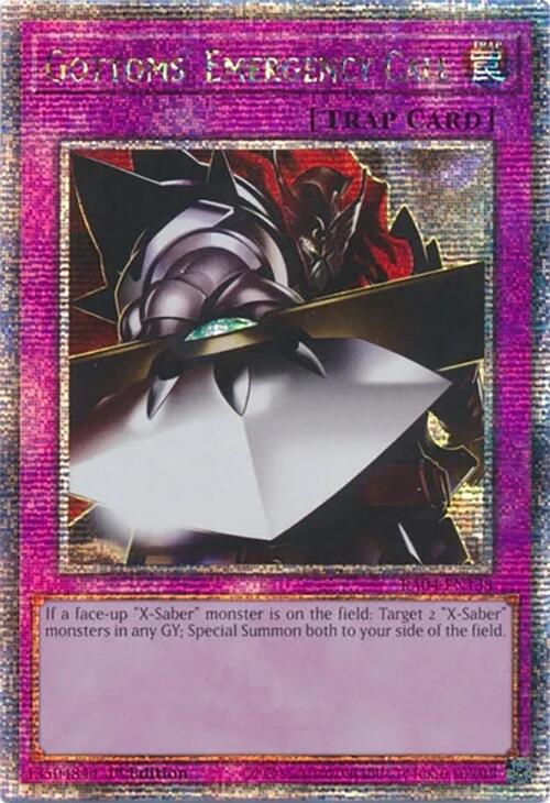 Gottoms' Emergency Call [RA04-EN138] Quarter Century Secret Rare | Enigma On Main