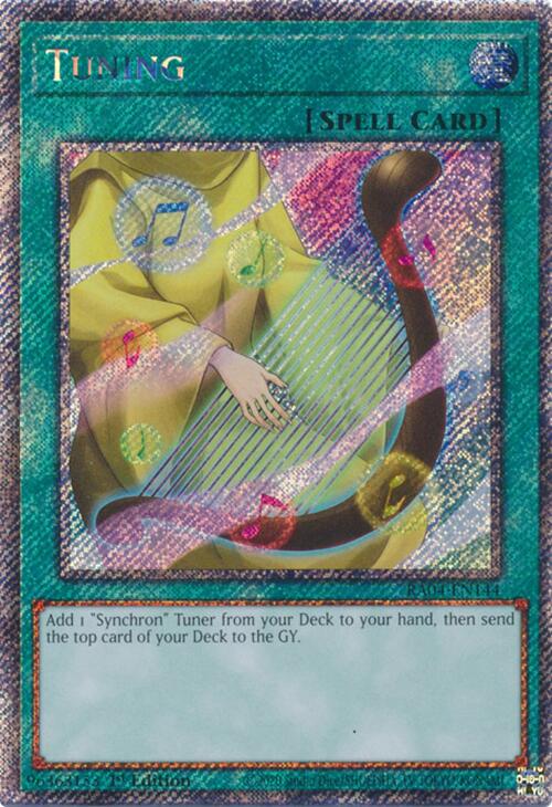 Tuning [RA04-EN144] Platinum Secret Rare | Enigma On Main