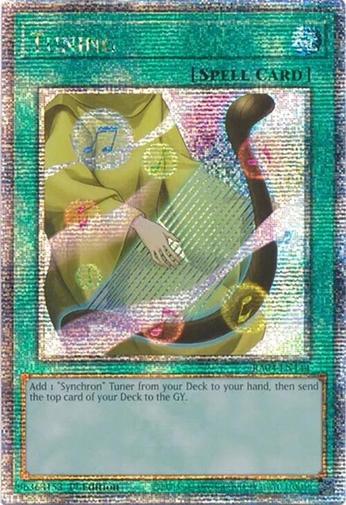 Tuning [RA04-EN144] Quarter Century Secret Rare | Enigma On Main