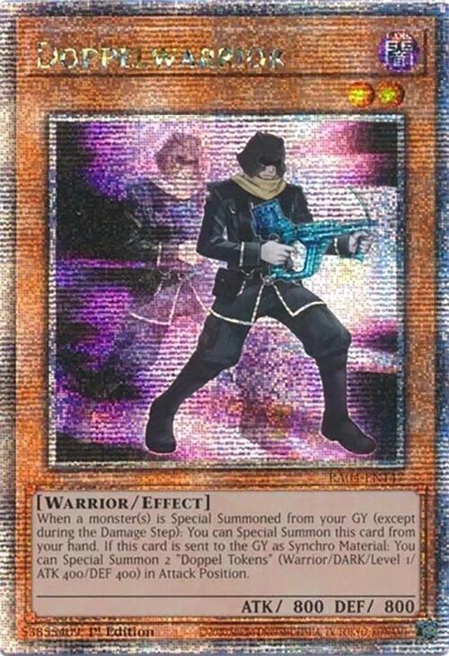Doppelwarrior [RA04-EN147] Quarter Century Secret Rare | Enigma On Main