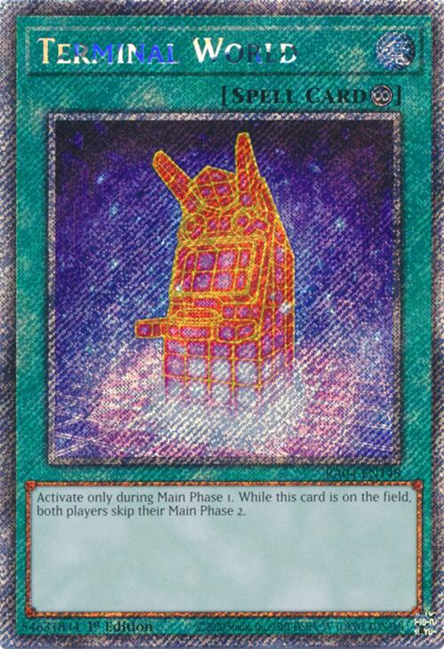 Terminal World [RA04-EN148] Platinum Secret Rare | Enigma On Main