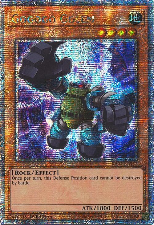 Gogogo Golem [RA04-EN152] Quarter Century Secret Rare | Enigma On Main