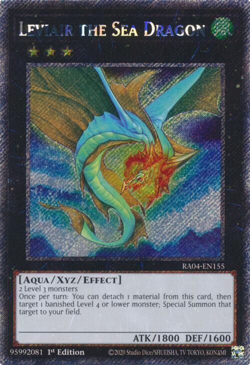 Leviair the Sea Dragon [RA04-EN155] Platinum Secret Rare | Enigma On Main
