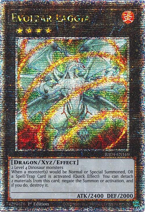 Evolzar Laggia [RA04-EN160] Quarter Century Secret Rare | Enigma On Main