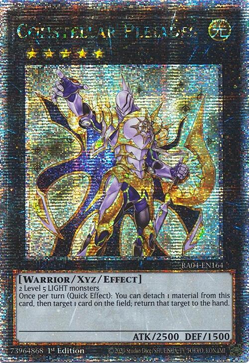 Constellar Pleiades [RA04-EN164] Quarter Century Secret Rare | Enigma On Main