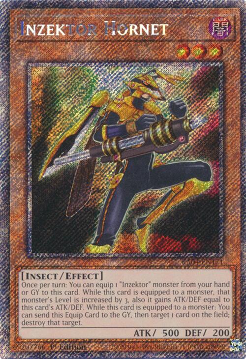 Inzektor Hornet [RA04-EN171] Platinum Secret Rare | Enigma On Main