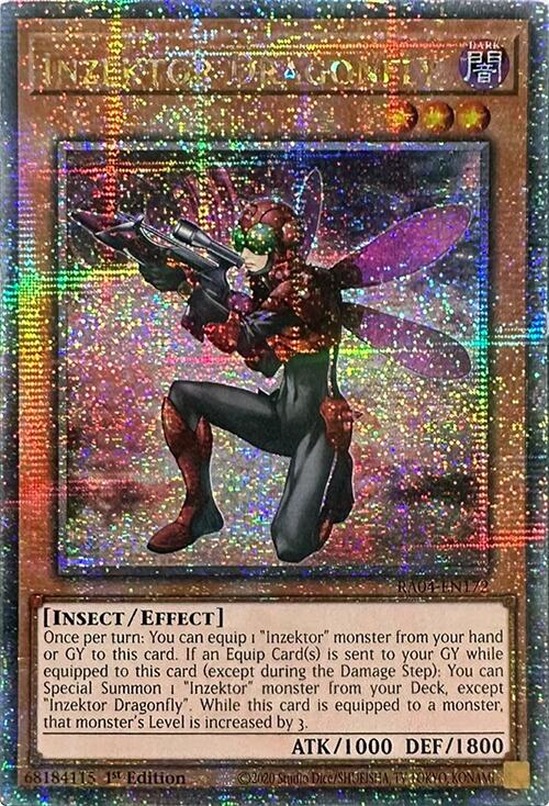 Inzektor Dragonfly [RA04-EN172] Quarter Century Secret Rare | Enigma On Main
