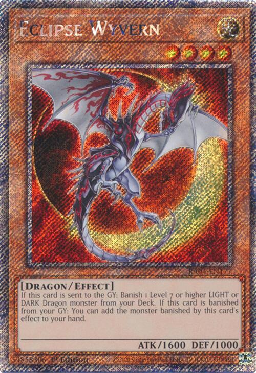 Eclipse Wyvern [RA04-EN177] Platinum Secret Rare | Enigma On Main