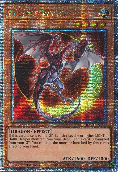 Eclipse Wyvern [RA04-EN177] Quarter Century Secret Rare | Enigma On Main