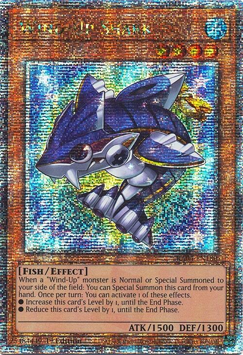 Wind-Up Shark [RA04-EN180] Quarter Century Secret Rare | Enigma On Main