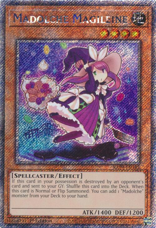 Madolche Magileine [RA04-EN185] Platinum Secret Rare | Enigma On Main