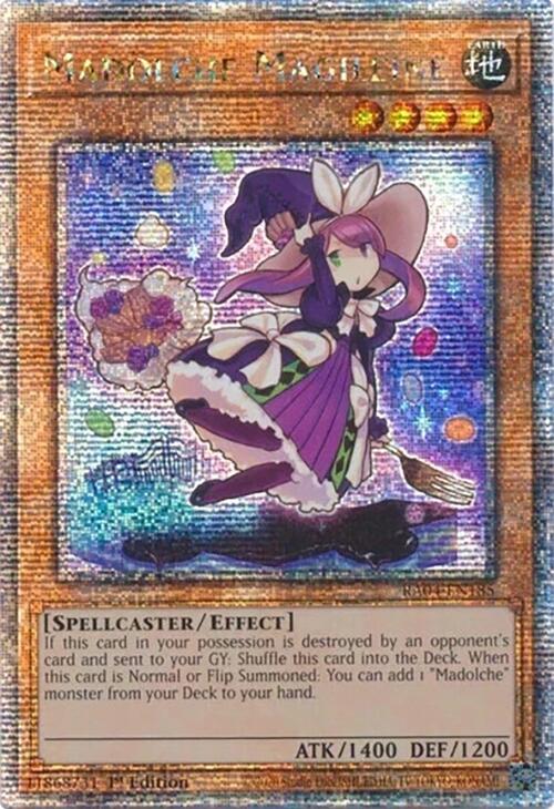 Madolche Magileine [RA04-EN185] Quarter Century Secret Rare | Enigma On Main