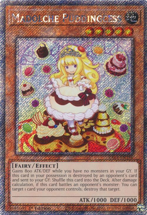 Madolche Puddingcess [RA04-EN186] Platinum Secret Rare | Enigma On Main