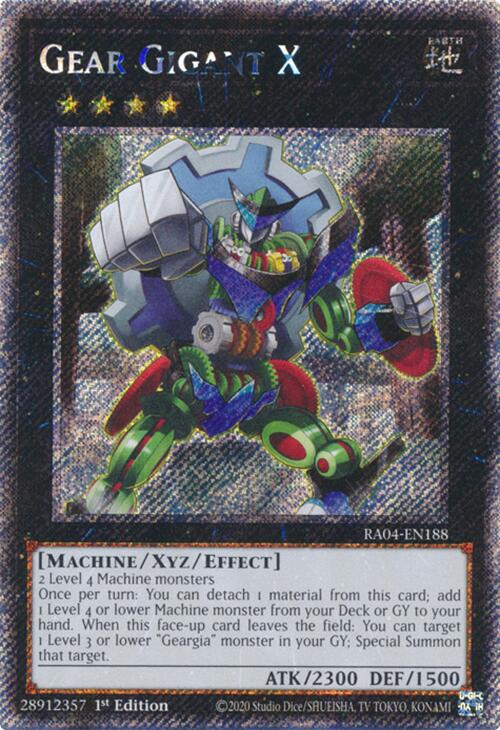 Gear Gigant X [RA04-EN188] Platinum Secret Rare | Enigma On Main