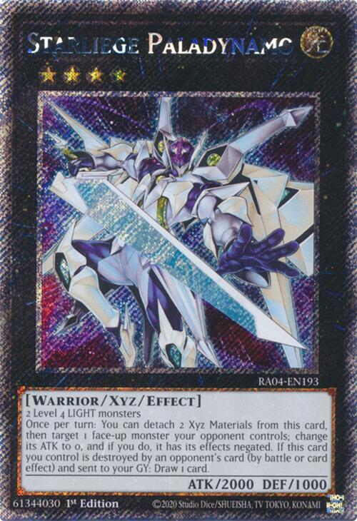 Starliege Paladynamo [RA04-EN193] Platinum Secret Rare | Enigma On Main