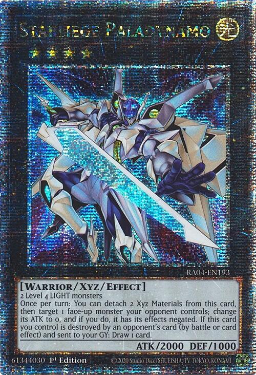 Starliege Paladynamo [RA04-EN193] Quarter Century Secret Rare | Enigma On Main