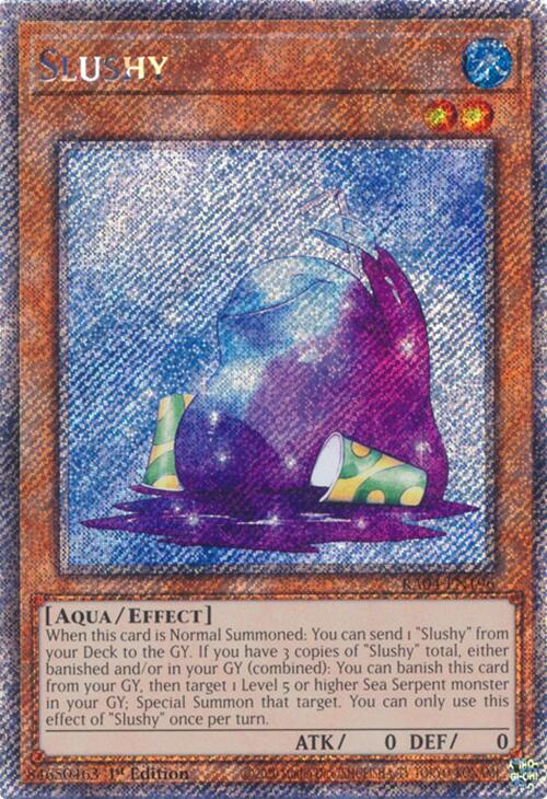 Slushy [RA04-EN196] Platinum Secret Rare | Enigma On Main